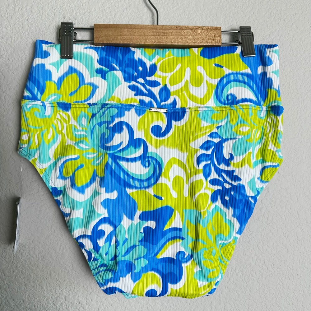 Sunsets Ocean Muse Simone Tankini E-Cup & Hannah High Waist Bottom Set XL NEW - Picture 10 of 14